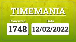 Capa de TIMEMANIA 1748