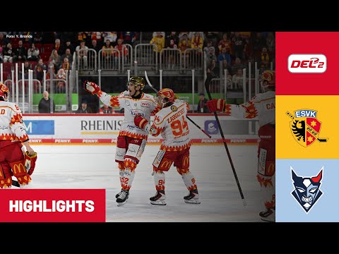 DEL2: ESV Kaufbeuren vs. Blue Devils Weiden | Highlights