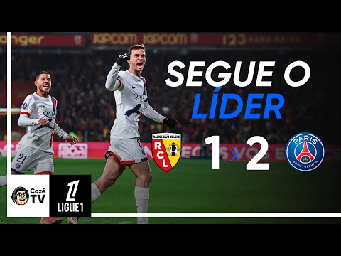 Gols e lances de Lens x PSG