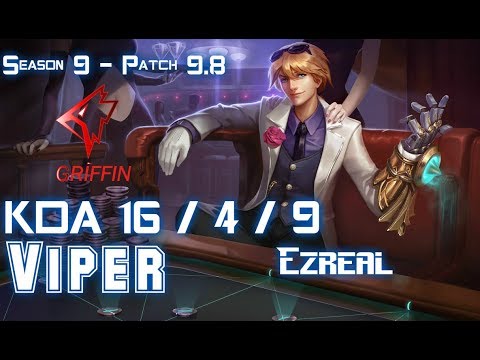 GRF Viper EZREAL vs KAI'SA ADC - Patch 9.8 KR Ranked