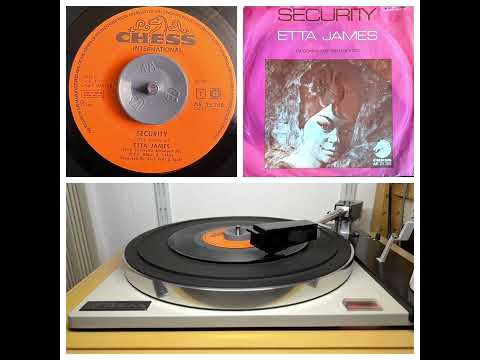 Etta James: Security, 1968 (Chess International AR 25.768, made by Artone, Holland) Soul 7“ vinyl