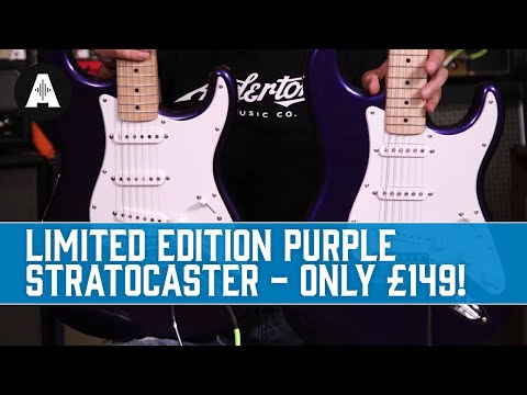 Our Exclusive Metallic Purple Stratocaster Is Finally Here & It’s ONLY £149!