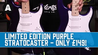 Video thumbnail for Our Exclusive Metallic Purple Stratocaster Is Finally Here & It’s ONLY £149! by Andertons Music Co