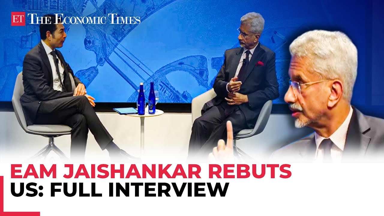 Jaishankar full interview: From rebutting US to India's diplomatic stand, EAM explains it all