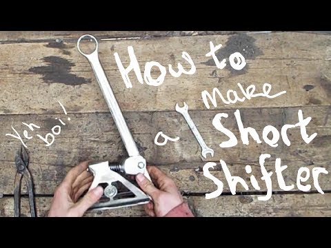 How to make a short shifter from scratch! Nate's Forge.