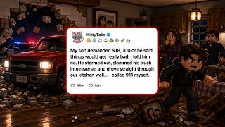 My son demanded $18,000 or he said things would get really bad.