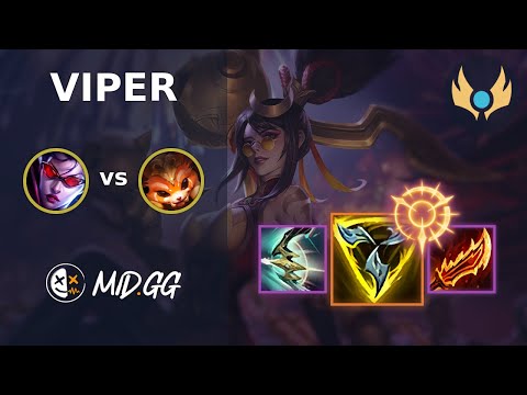 MID.GG: [ Viper ] Vayne TOP vs Gnar | NA CHALLENGER | LOL Season 2025