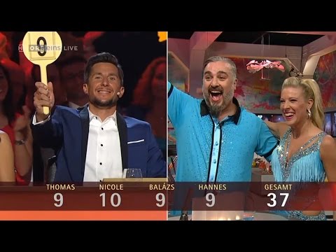 Dancing Stars 2016, F: 9 - Georji Makazaria Tanz 1 (Interview + Wertung)