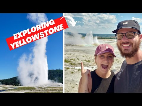 THINGS TO DO IN YELLOWSTONE NATIONAL PARK: Must Do Wyoming Road Trip Stop, Grand Loop Road Drive!