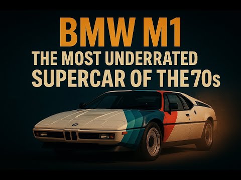 BMW M1 – The Most Underrated Supercar of the '70s - HistoryCar Ep5 - Nobody Drives