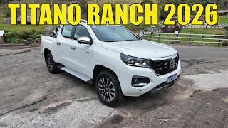 Fiat Titano Ranch 2026 - Teste de consumo