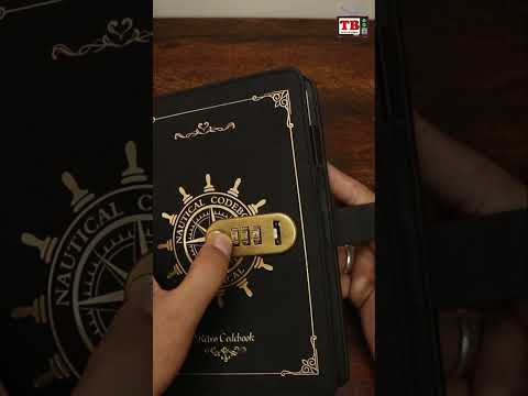 Lock Diary Notebook with Number Lock