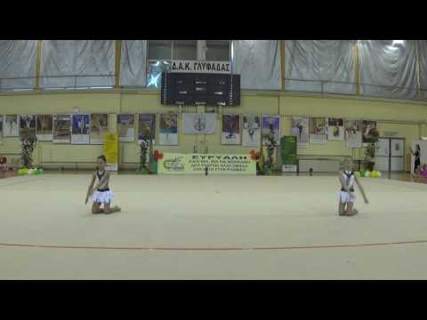 ΒΕΡΓΟΥ ΙΦΙΓΕΝΕΙΑ, ΔΕΥΤΕΡΑΙΟΥ ΚΩΝ/ΝΑ - Α.Γ.Ο.Γ ΕΥΡΥΑΛΗ 2017- Γιορτή Ρυθμικής Γυμναστικής