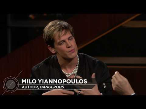 , title : 'Milo Yiannopoulos Interview | Real Time with Bill Maher (HBO)'