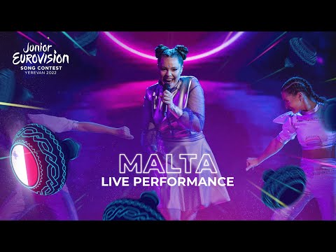 Gaia Gambuzza - Diamonds In The Skies - LIVE - Malta 🇲🇹 - Junior Eurovision 2022