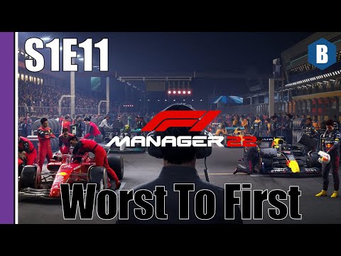 LET'S PLAY: F1 Manager 22 - Worst to First - WILLIAMS RACING - S1E11 - Formula 1 2022