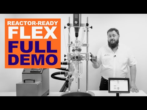 Reactor-Ready Flex: Modular Jacketed Lab Reactor System | Radleys Reactor-Ready Pro vs Starter Demo