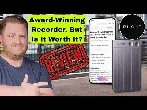 Plaud Note AI Voice Recorder Review: Transcribe, AI Summaries, & More!