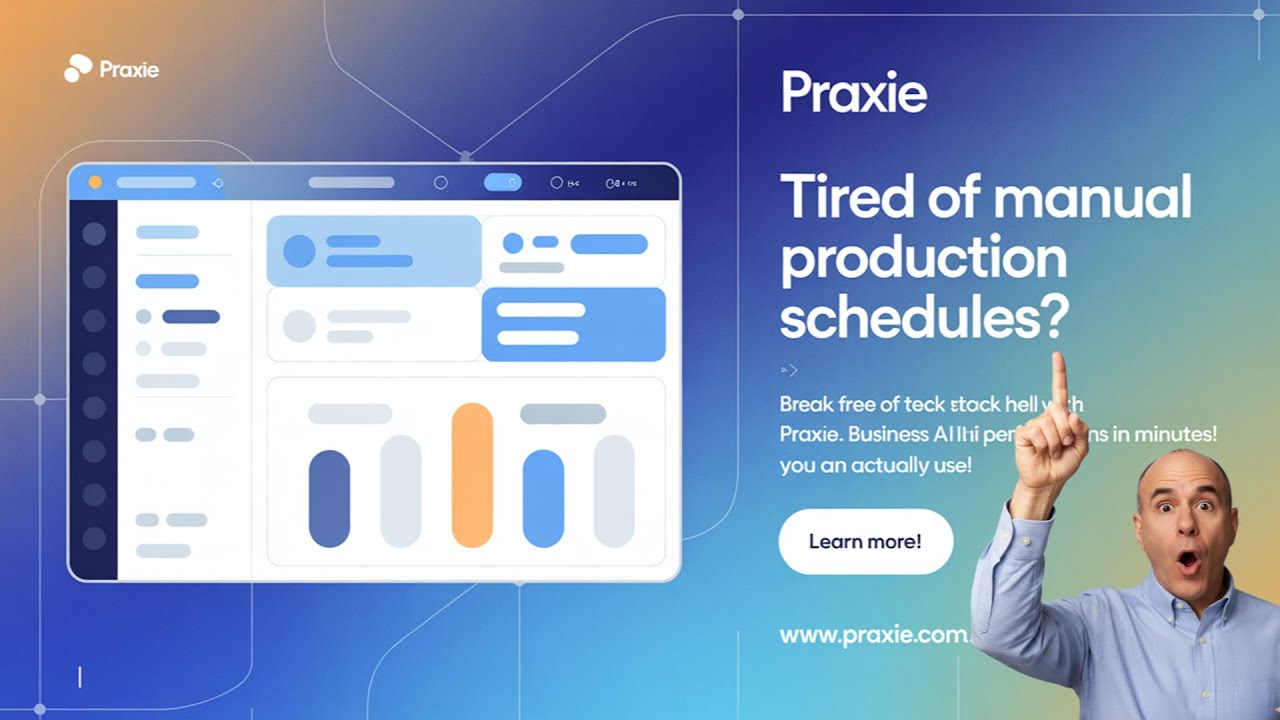 AI Scheduling for Manufacturing Stop Reacting, Start Optimizing