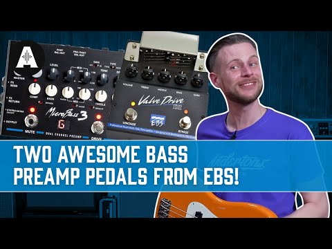 EBS ValveDrive Tube Bass Preamp & Overdrive image 9