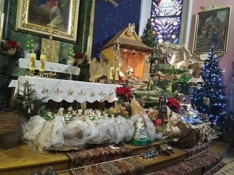 Bronowskie Święta - Wystrój ołtarza oraz orkiestra OSP Bronów