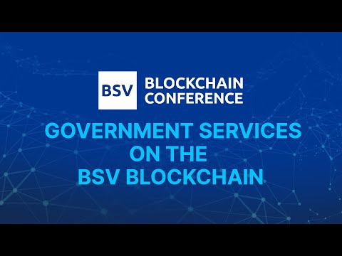 Government Services on BSV: Case Study of Tuvalu | BSV Blockchain Conference NYC 2021