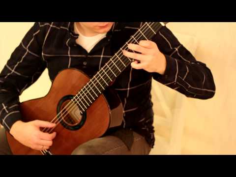 Patrik Kleemola plays Leo Brouwer´s Estudio 3 (Estudios Sencillos)