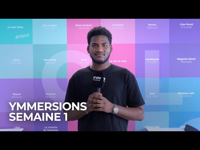 Ymmersions 2025 Bachelor 1 - 1ère Semaine