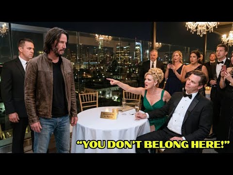 Couple Took Keanu Reeves’ Seat at the Party — Everyone Was Stunned to Learn He Was Their Investor