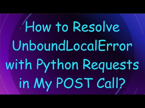Python Requests Post Error Handling