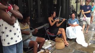 New Orleans Street Musicians Play U2