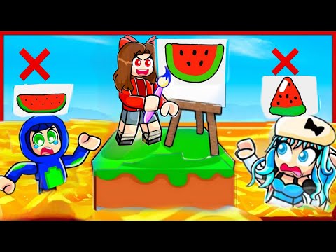 Ayush and  Ekta Draws in Tower Race Roblox!!