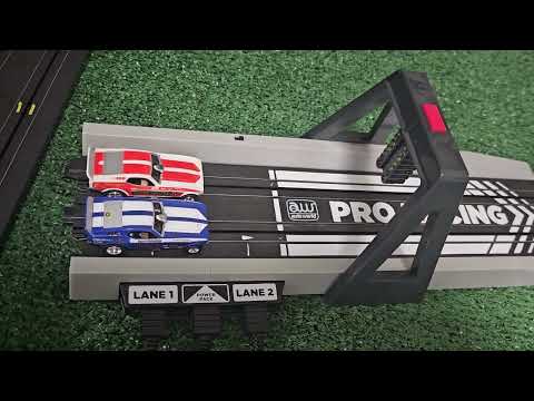 I Almost Tossed This Auto World Electronic Slot Car Drag Racing Strip!!