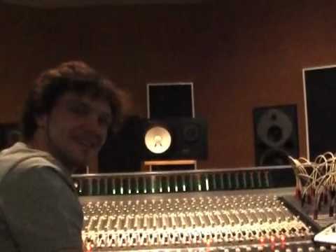 BER-LINN in studio 2010 / Vanning drums