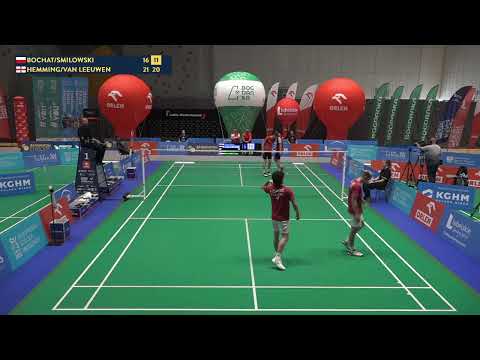 Match point -  Bochat / Smilowski vs Hemming / Van Leeuwen - MD, Final - Polish Int. 2023