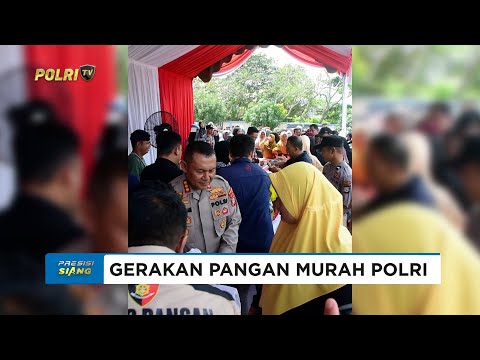 POLDA KALSEL DAN BULOG LAKSANAKAN GERAKAN PANGAN MURAH DENGAN MENJUAL 4.700 TON BERAS
