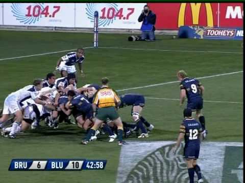Blues v Brumbies, Rebel Sport Super 14 round 13