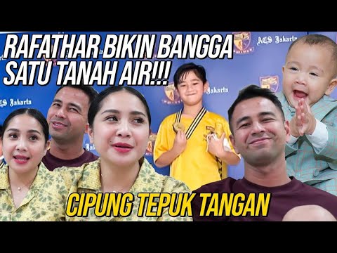 KEMENANGAN ANAK SULTAN!! RAFFI NAGITA BANGGA RAFATHAR JUARA 1 LOMBA RENANG, CIPUNG LANGSUNG PARTY?!!