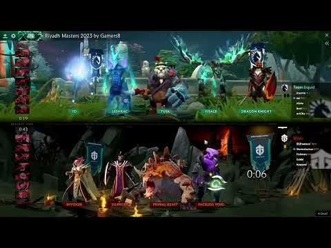 ENTITY vs TEAM LIQUID   RIYADH MASTERS OPENING MATCH DOTA 2