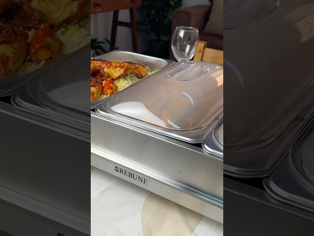 سخانات بوفيه كهربائية 3 أقسام 300 واط