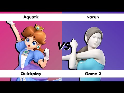 Aquatic (Daisy) vs. Varun (Wii Fit) - Quickplay Game 2