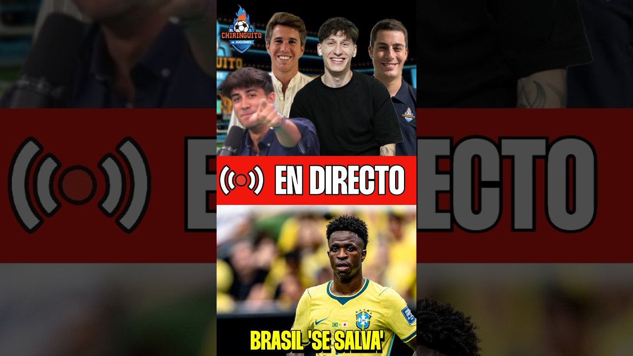 ‼️VERSIÓN VERTICAL |  BRASIL SE SALVA... Y VINICIUS SIGUE SIN RENOVAR | Sportplus