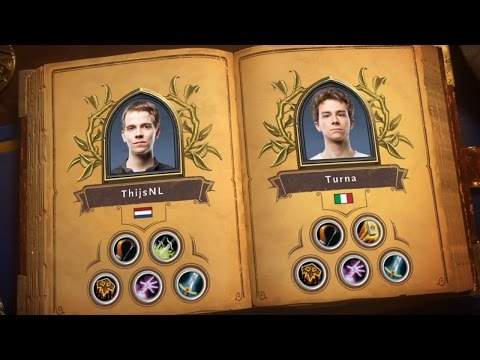 ThijsNL vs Turna (Quarter-finals) | Hearthstone Europe Spring Championship 2016 (Thai)