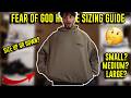 The Only Fear Of God Essentials Hoodie Sizing Guide DON T BUY Until You Watch