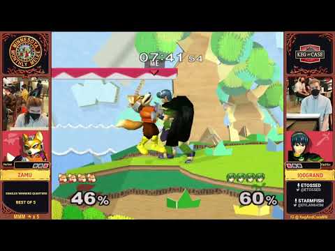 MMM #5 - Top 16 WQ: 100 Grand (Marth) vs Zamu (Fox)
