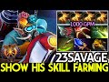 23SAVAGE [Gyrocopter] Top Pro Carry SEA Show His Skill Farming Dota 2