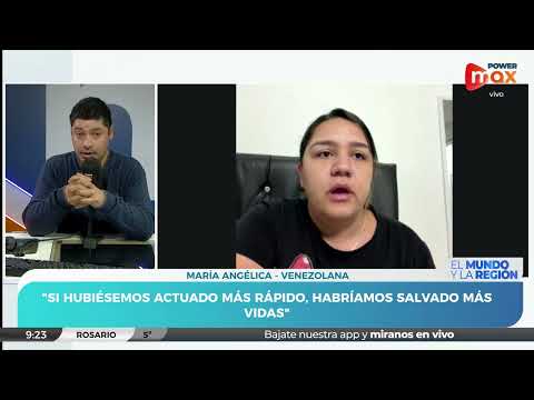 María Angélica, ciudadana de Venezuela: "No nos desamparen, vienen momentos peores"