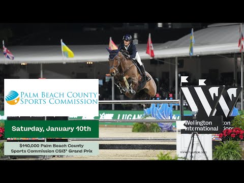 Watch the $140,000 Palm Beach County Sports Commission CSI3* Grand Prix