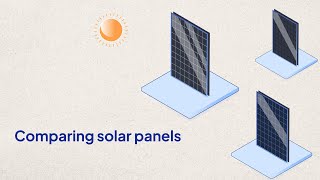 How do you compare solar panels?