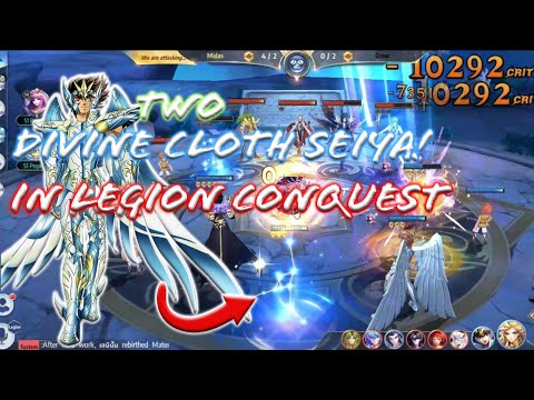 Saint Seiya: Awakening - Legion Conquest! 2 Divine Cloth Seiya in One Lineup Test!